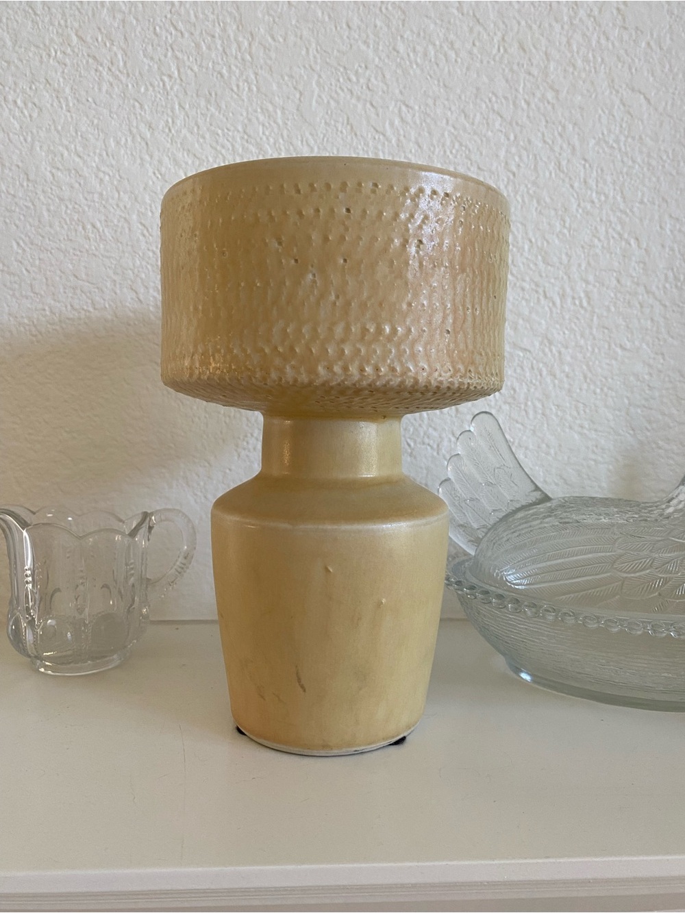 Ikebana Vintage Japanese Ceramic Vase
